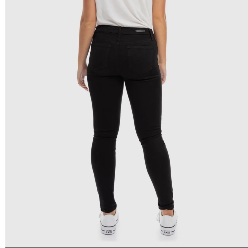1822 Denim Black Mid-Rise Skinny - Picture 3 of 5